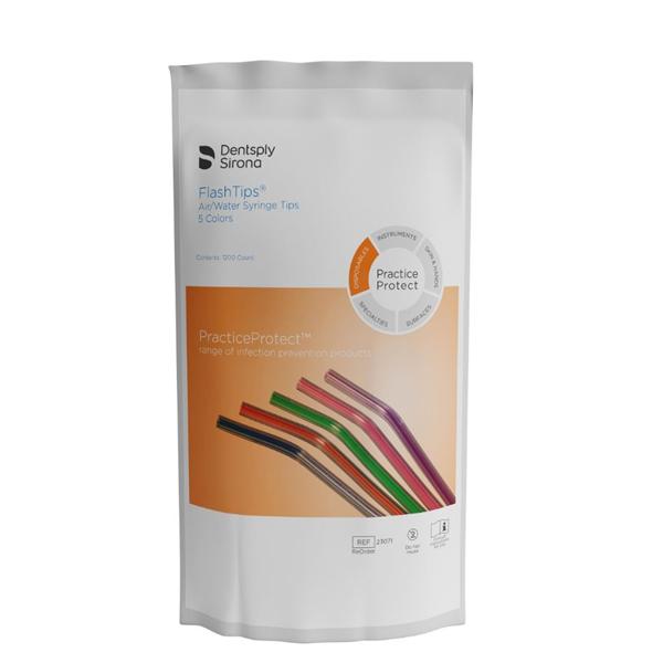 Syringe Tip Air / Water FlashTips Assorted 1200/Bg